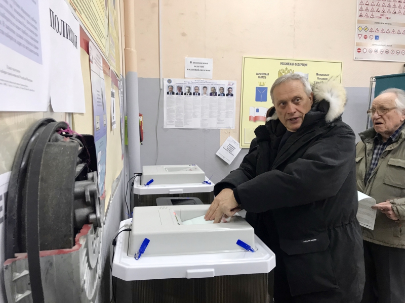 Василий Максимов: Каждый избиратель принимает личное участие в развитии страны