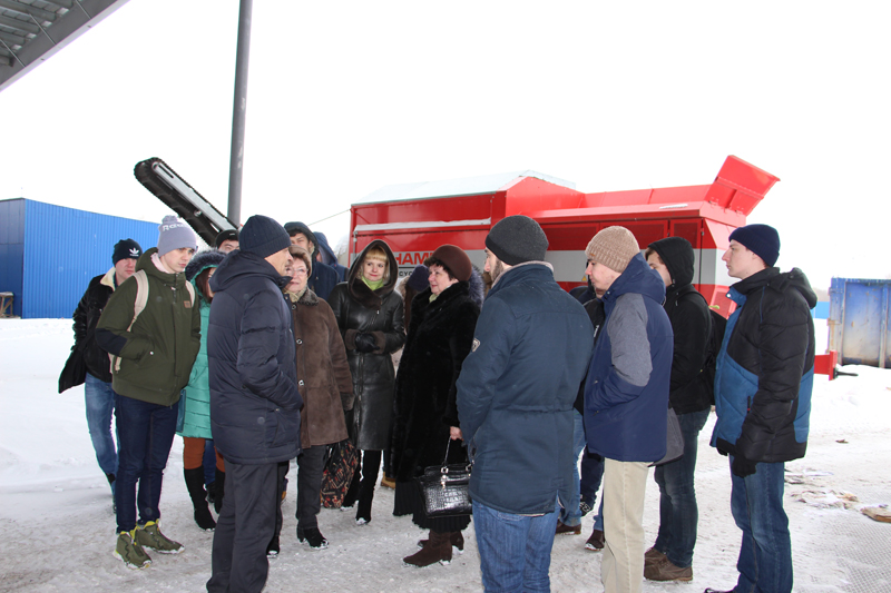 Студентам-экологам показали процессы обработки коммунальных отходов