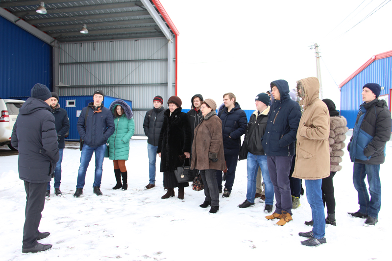 Студентам-экологам показали процессы обработки коммунальных отходов