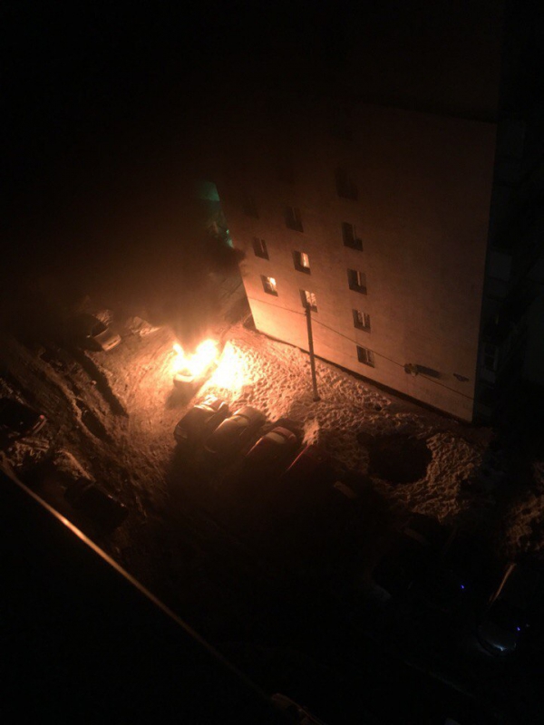 В Саратове ночью сгорела «десятка»