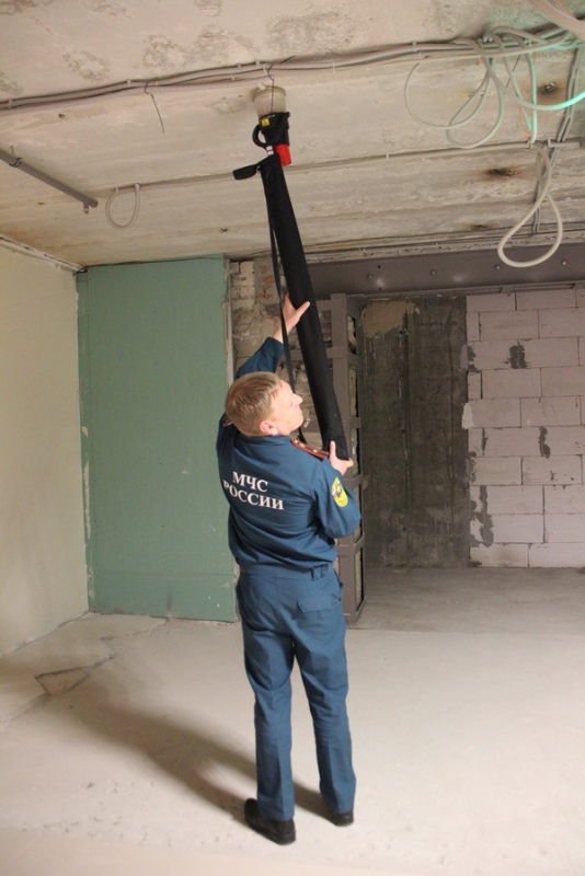 В саратовском ТЦ «Рубин» во время эвакуации не сработала система пожаротушения