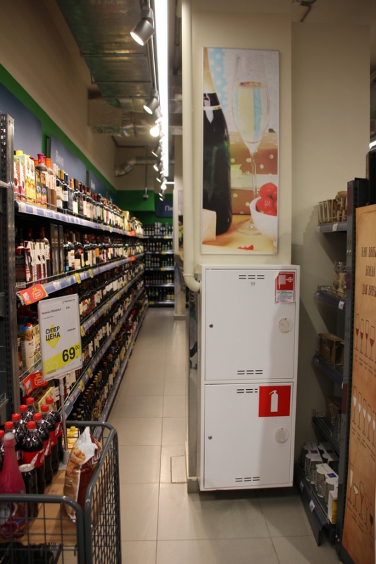 В саратовском ТЦ «Рубин» во время эвакуации не сработала система пожаротушения