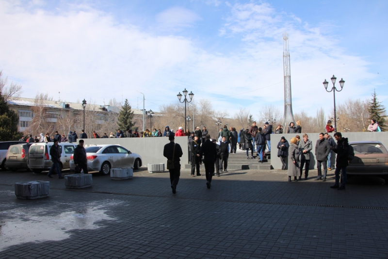 В саратовском ТЦ «Рубин» во время эвакуации не сработала система пожаротушения