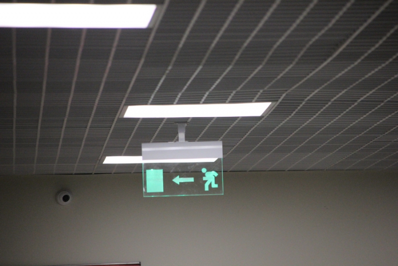 В саратовском ТЦ «Рубин» во время эвакуации не сработала система пожаротушения