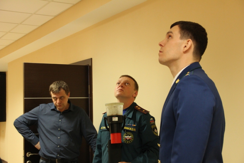 В саратовском ТЦ «Рубин» во время эвакуации не сработала система пожаротушения