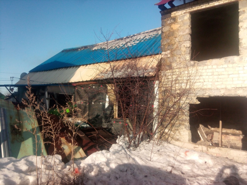 В Заводском районе в частном доме обгорел мужчина