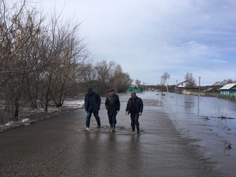 Спикер облдумы пообещал оказать материальную помощь жителям затопленных сел