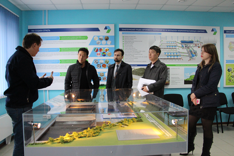 Энгельсский Экотехнопарк посетили бизнесмены из Китайской Народной Республики
