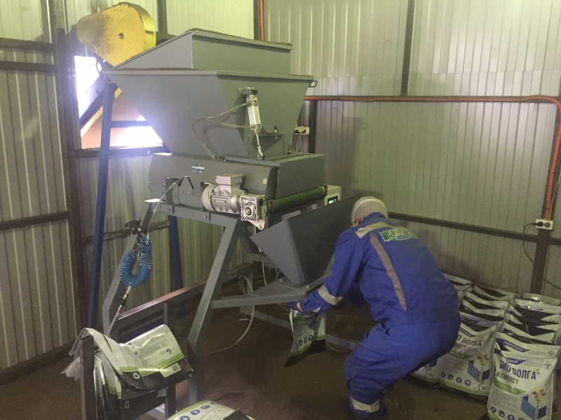 В Энгельсском экотехнопарке подготовлена новая партия уникального биокомпоста