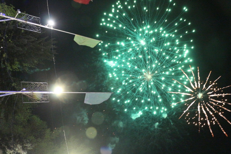 Над Саратовом прогремели залпы победного салюта