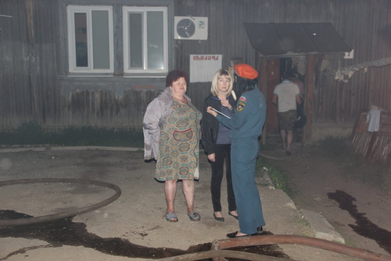 Житель поселка Комбайн о ночном пожаре: Такое тут пекло было!