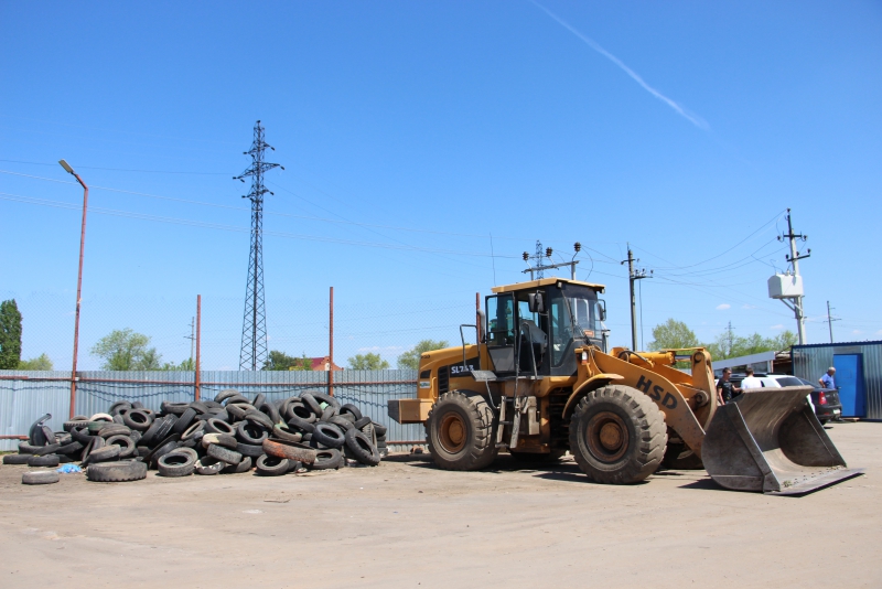 Более 150 кубометров автопокрышек отправлено на спецутилизацию за последние 4 недели