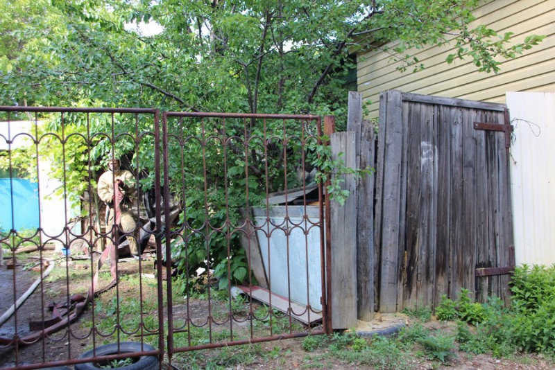 В центре Саратова из-за пожара без жилья осталось две семьи