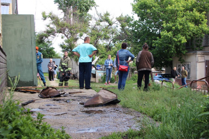 В центре Саратова из-за пожара без жилья осталось две семьи