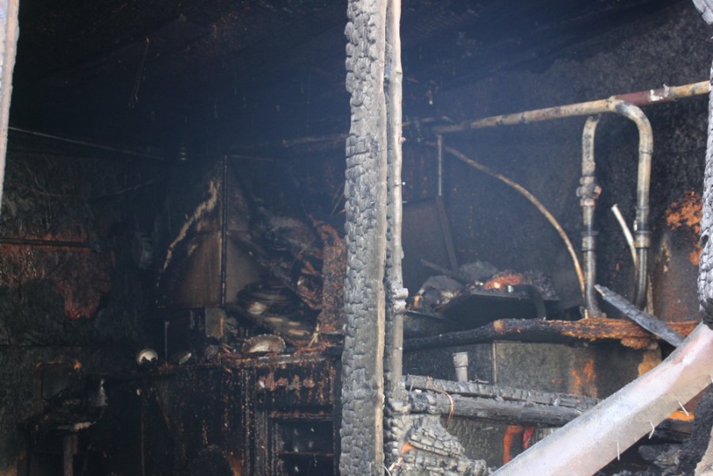 В центре Саратова из-за пожара без жилья осталось две семьи