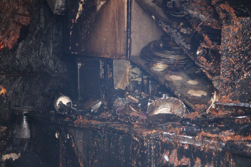 В центре Саратова из-за пожара без жилья осталось две семьи