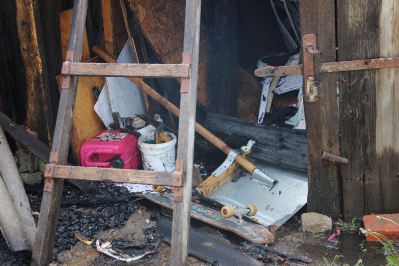 В центре Саратова из-за пожара без жилья осталось две семьи