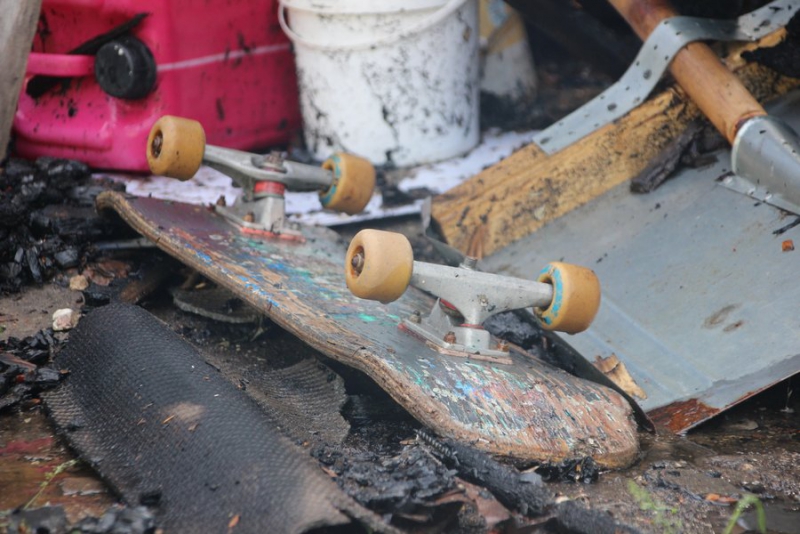 В центре Саратова из-за пожара без жилья осталось две семьи