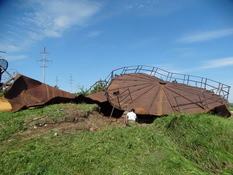 В Балтае восстанавливают водоснабжение после разрыва резервуара