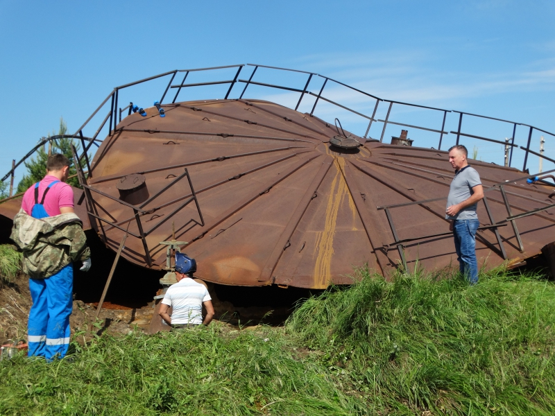 В Балтае восстанавливают водоснабжение после разрыва резервуара