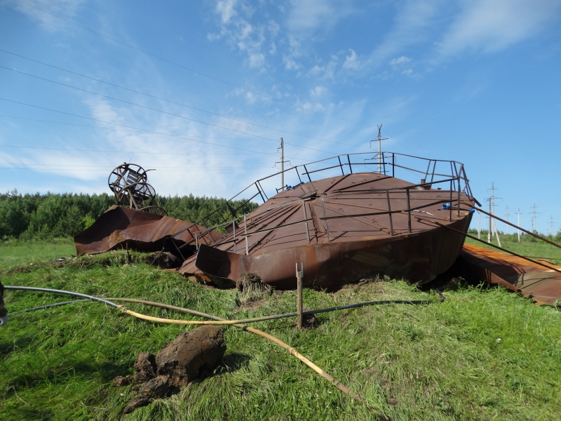 В Балтае восстанавливают водоснабжение после разрыва резервуара