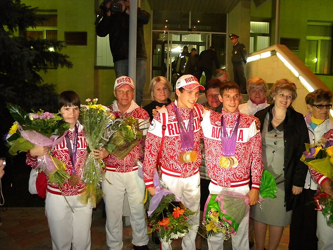 В Саратов вернулись победители паралимпийских игр