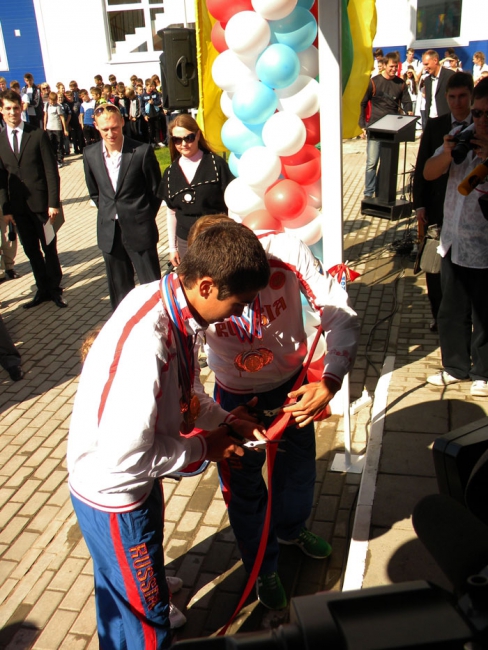 В поселке Юбилейный открыт ФОК