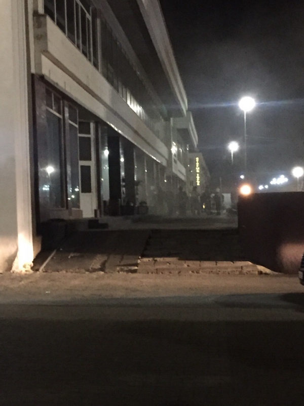 Пожар в гостинице «Словакия» тушили 27 огнеборцев