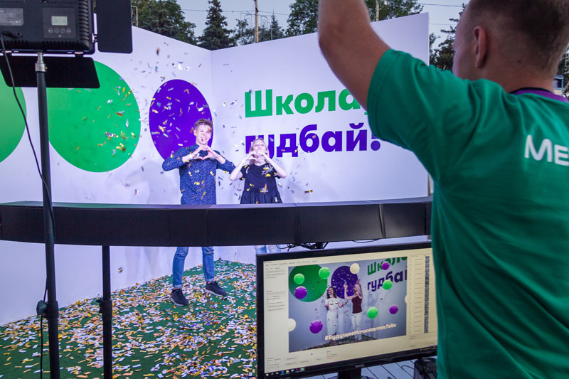 Выпускники в 3D: МегаФон на «Розе Ветров» (видео)