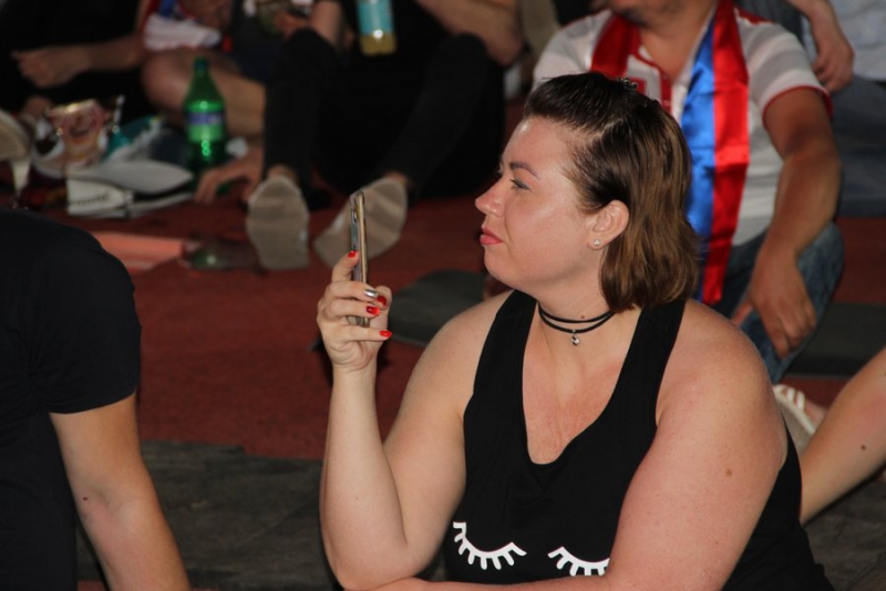 Саратовские фанаты на «Локомотиве» ждут тяжелой победы россиян над хорватами