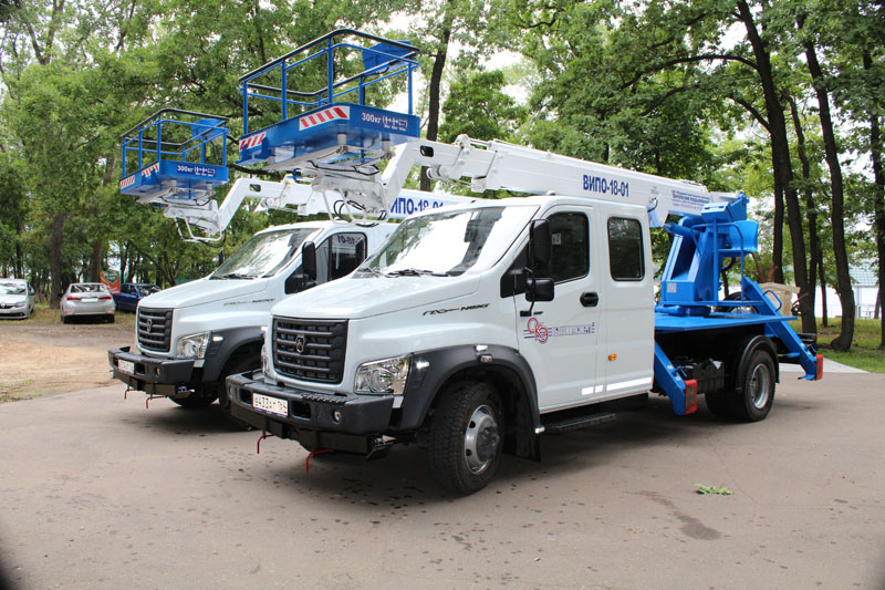 Парк спецтехники «Облкоммунэнерго» пополнился новыми вышками