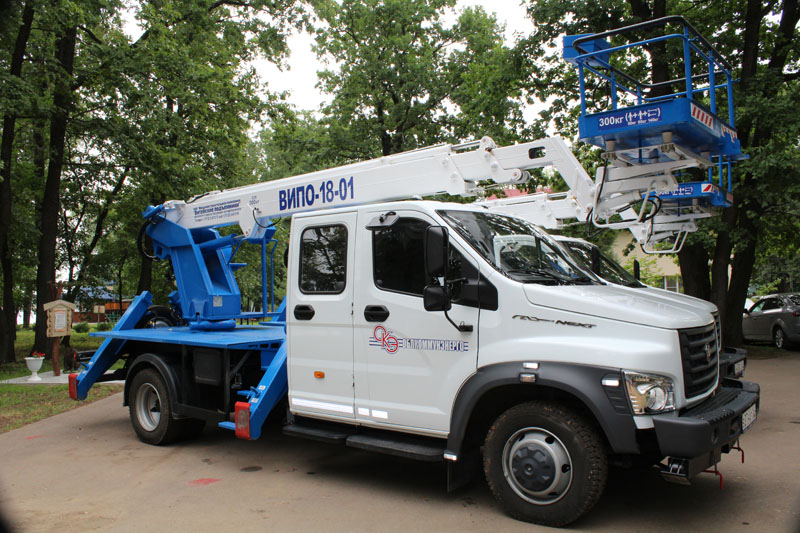 Парк спецтехники «Облкоммунэнерго» пополнился новыми вышками