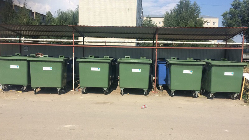 Более 12,5 тысяч новых контейнеров поступило в Саратовскую область