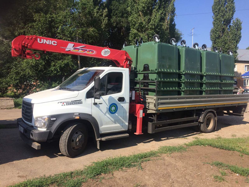 Более 12,5 тысяч новых контейнеров поступило в Саратовскую область