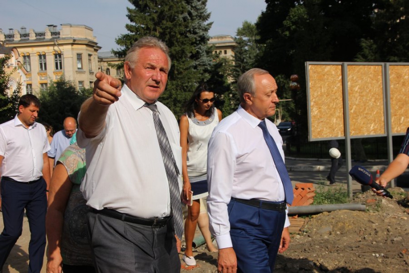 Радаев призвал руководство СГУ «порадовать студентов и преподавателей» спортплощадкой