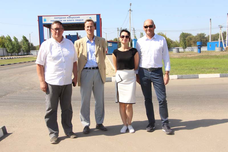 Немецкая делегация посетила Энгельсский Экотехнопарк