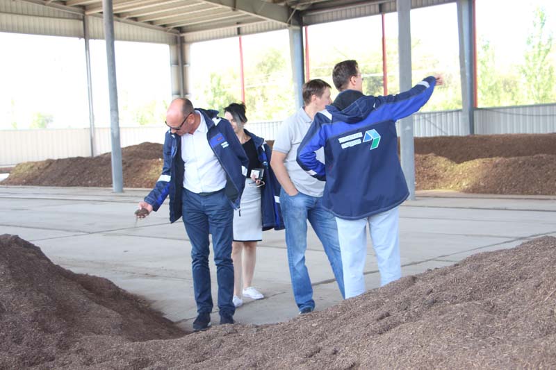 Немецкая делегация посетила Энгельсский Экотехнопарк