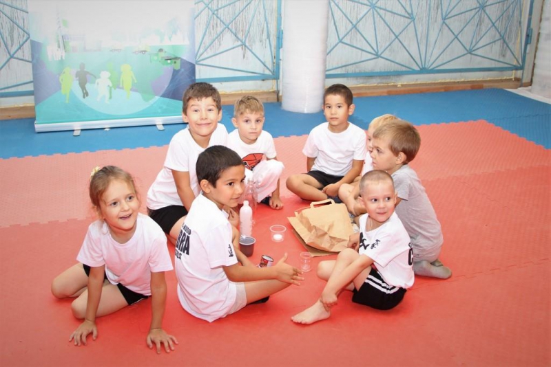 Воспитанники клуба единоборств «Кобра» научились правильно разделять отходы