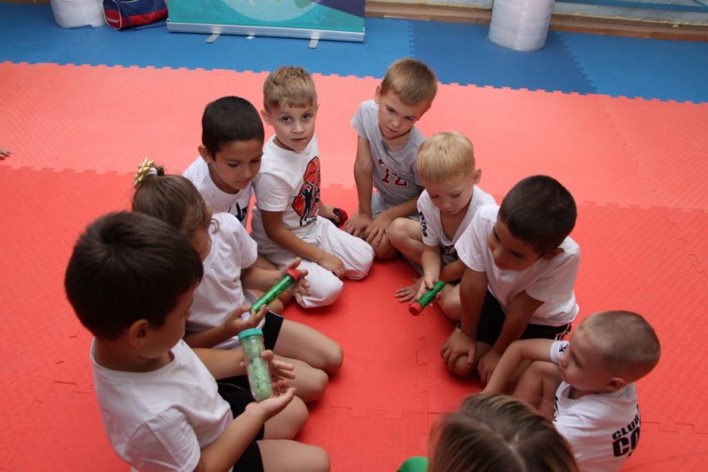 Воспитанники клуба единоборств «Кобра» научились правильно разделять отходы