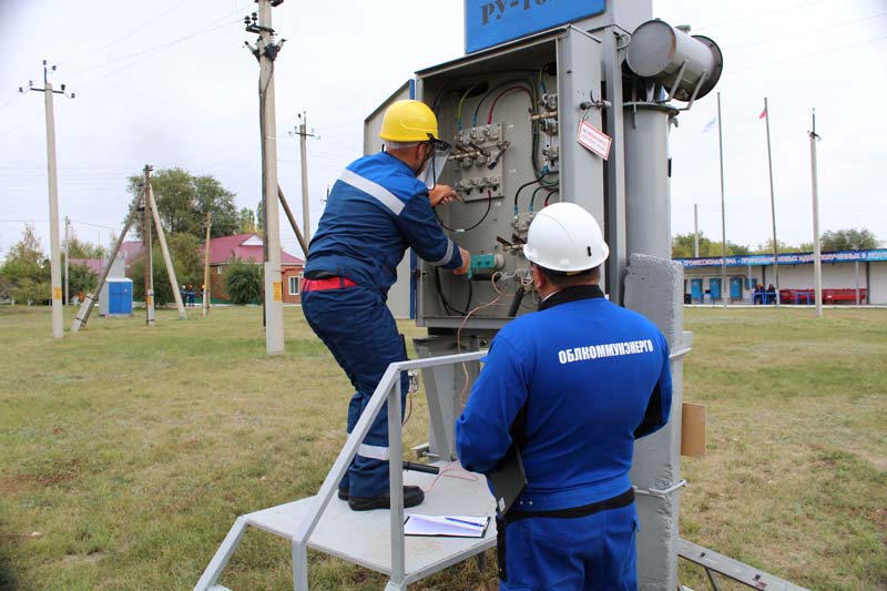 Специалисты АО «Облкоммунэнерго» оценили мастерство коллег-энергетиков