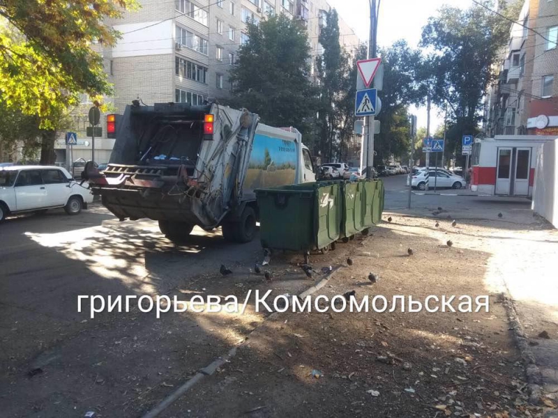 Вывоз ТКО в Волжском районе полностью нормализован