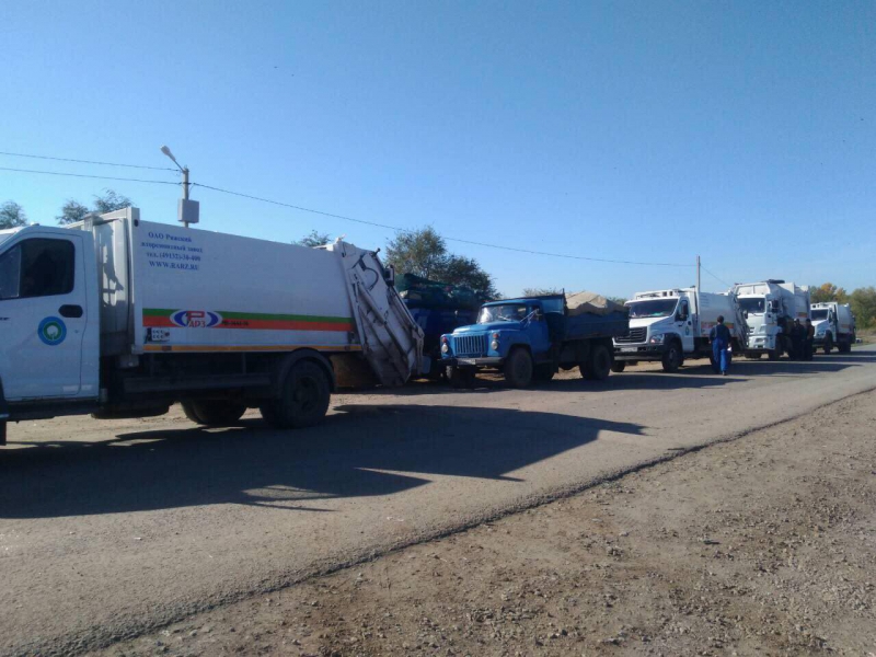 Количество мусоровывозящей техники в зоне деятельности регоператора превысило 350 единиц