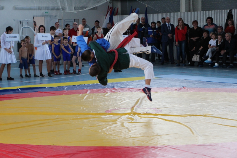 В Базарном Карабулаке шла борьба между школьниками из Саратовской области и пяти регионов России