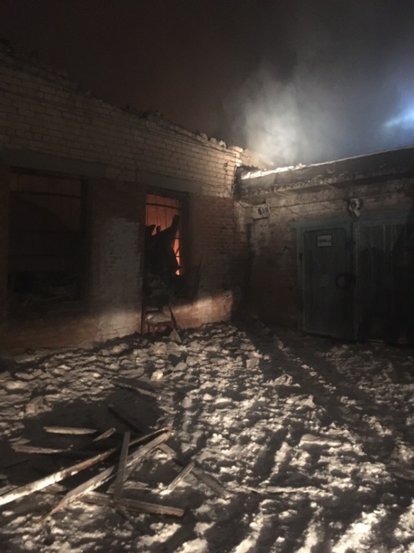 В Балакове из-за взрыва газового баллона в автобусе пострадали 2 человека