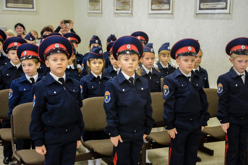 Посвящение в кадеты состоялось в Татищевском районе