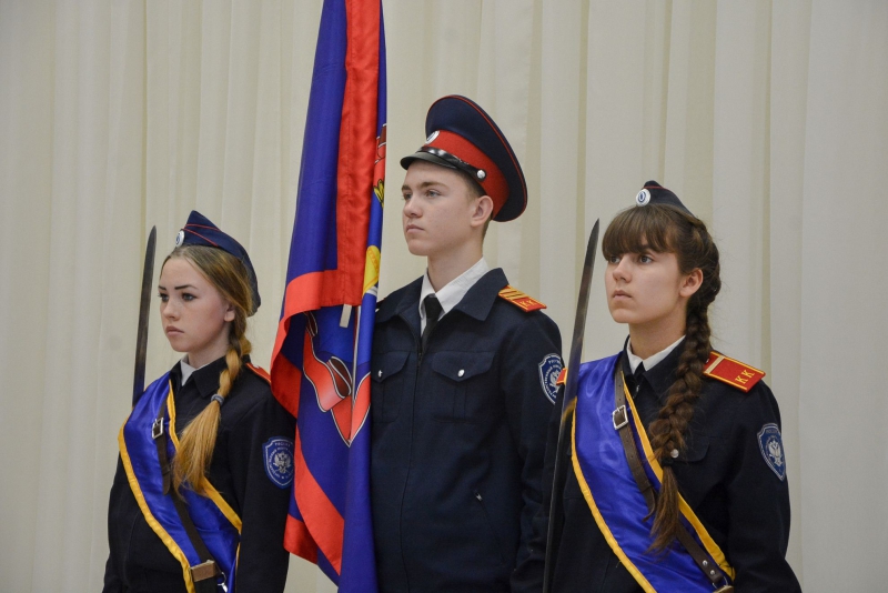 Посвящение в кадеты состоялось в Татищевском районе