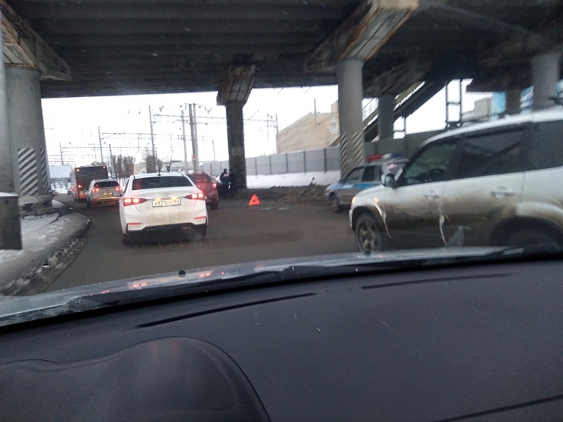 На Шехурдина водитель «Калины» протаранил мост