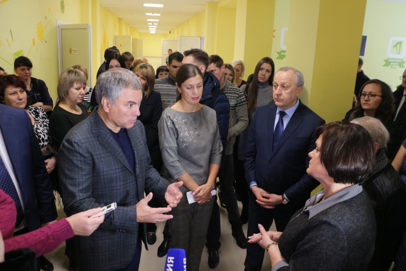 Председатель Госдумы предложил запустить новую школу в Солнечном-2 уже в январе