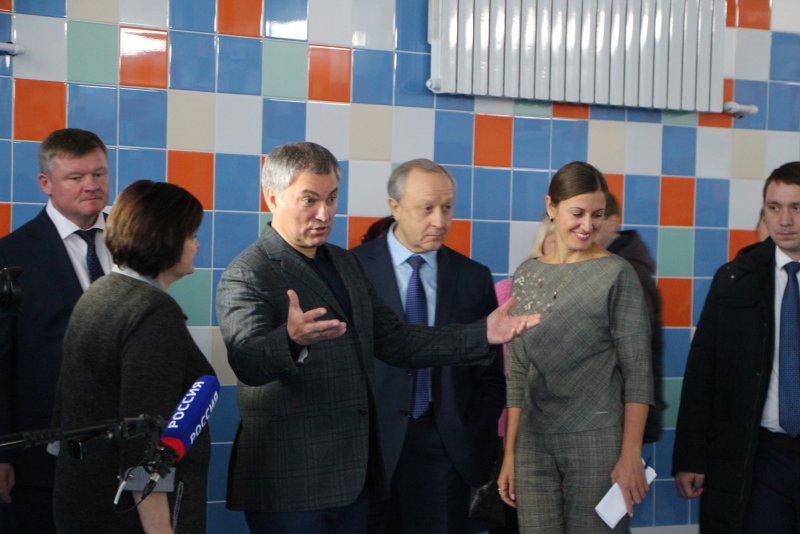 Председатель Госдумы предложил запустить новую школу в Солнечном-2 уже в январе