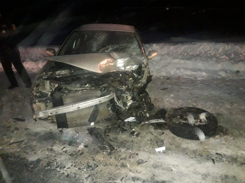 В лобовом ДТП с «Рено» и «Хондой» пострадали 4 человека, в том числе ребенок